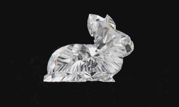 rabbit cut lab diamond