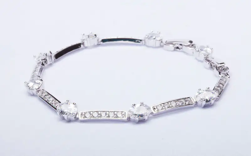 custom lab cultured diamond bracelet